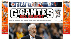 Desktop Screenshot of gigantes.com